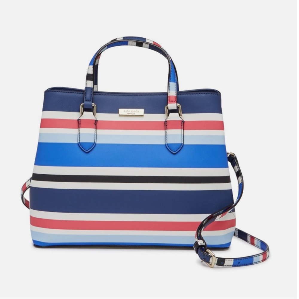 Kate Spade New York

EVANGELIE LAUREL WAY STRIPE SATCHEL
